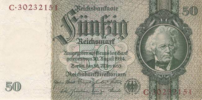 50 Mark 1933 ro175c L/C